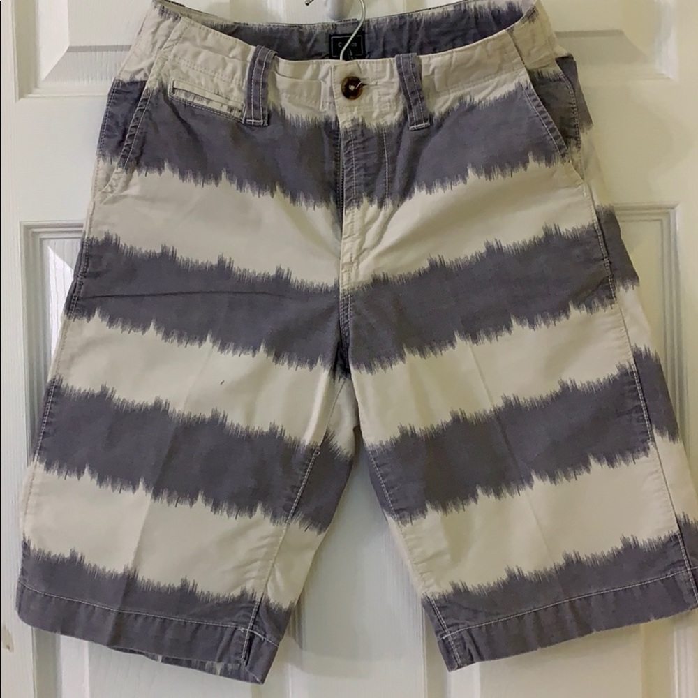 GAP KIDS BOY SHORTS,SIZE 14,BLUE/WHITE